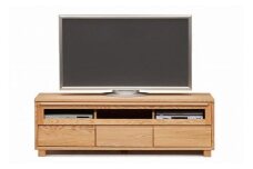 【幅153.2 奥行46 高さ49.3】アンリ153センチ幅テレビボード（レッドオーク）