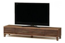 【幅180.2 奥行45 高さ34.5】バジル180テレビボード（ウォールナット）