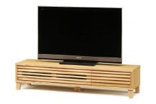 【幅152.6 奥行45 高さ34.5】バジル153テレビボード（レッドオーク）