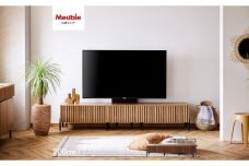 テレビボード 200cm ローボード ルーク2 ＜オークヴィンテージナチュラル＞【モーブル／大川家具】