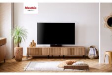 テレビボード 220cm ローボード ルーク2 ＜オークヴィンテージナチュラル＞【モーブル／大川家具】