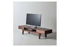 NO1テレビボード　ウォールナット　TVボード　TV台　無垢　天然木