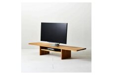 シンプルでおしゃれなテレビボード　konojiＴＶボード150／オーク　テレビ台　無垢材　天然木　ロータイプ　完成品　ローボード　ローテーブル　センターテーブル　パソコンデスク　本棚