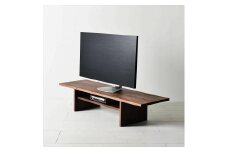 シンプルでおしゃれなテレビボード　konojiＴＶボード120／ウォールナット　テレビ台　無垢材　天然木　ロータイプ　完成品　ローボード　ローテーブル　センターテーブル　パソコンデスク　本棚