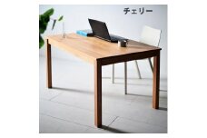 ＮＯ１０ダイニングテーブル９０（チェリー）サイズオーダー可【大川市／大川家具】