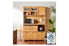 【Jyenero／ジェネロ 幅120cmダイニングボード】★大容量の収納と部屋に合わせやすいデザイン