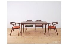 ダイニング5点セット タイド 150×80 ウォールナット無垢【福岡県・辻製作所】