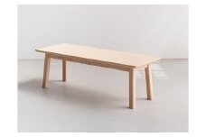 センターテーブル ブレッド オーク 120×45×40【大川市・辻製作所】