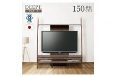 テレビボード DEEP 150 天然木 欧風 ウォールナット