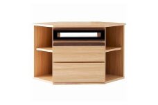 ブレイク １２０AVコーナーボードH ハイタイプ 【オークナチュラル】【モーブル】【大川家具】
