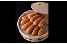 「食品添加物不使用」極み明太子　檜樽入　600g（300g×2）