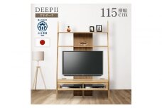 テレビボード　DEEP 115　天然木　欧風　オーク