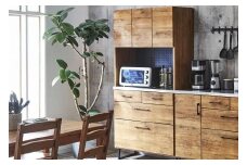 ブルックリンスタイルのステンレスカウンターキッチンボード 90cm幅
