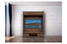 テラ 幅160cm TV(H)  壁掛け金具付 TVボード 大川家具【開梱設置】
