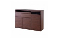 ノーク2_120サイドボード ハイタイプ ウォールナット【モーブル】【大川家具】