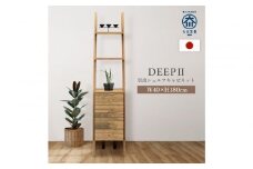 シェルフキャビネット40 引出 DEEP 欧風 オーク
