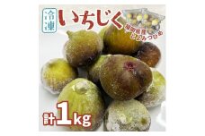 ※受付停止※福岡県産「博多とよみつひめ」冷凍いちじく！合計1kg