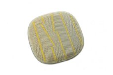 OTO い草クッション 35×35cm 2枚組【POKI-POKI GRY】