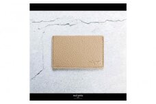 maf pinto (マフ ピント) カードケース 1枚 免許証 マイナンバーカード 薄型 スリム カプチーノ ADRIA LINE レザー 本革 日本製