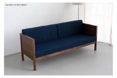 ロンドン01 ソファ 3Pソファ バトンネイビー 幅193 奥行68 高さ78