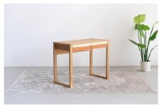 コンパクトデスク PASTEL W105 105×45×70 オーク無垢材 ワークデスク 机 WAプラス 大川市