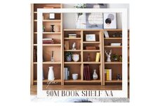可動棚 チェスト！ イフ ブックシェルフ 90M NA 北欧 完成品 大容量 本 BOOK 整理棚 タンス たんす 日本製 国産 クローインテリア 高品質 可動棚3枚 リビング アンティーク おしゃれ 木製 収納 家具 大川 大川家具 ねじ込み式ダボ ダボ 8cm