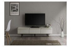 大川家具 幅180cm テレビボード ホワイト -elm-エルム
