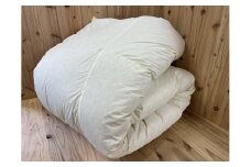 【アイボリー】エコ羽毛掛けふとん