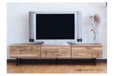 【ナチュラル】大川家具 幅153cm テレビボード -grace-グレース