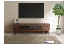 大川家具 幅153cm テレビボード 無垢材 -owl-オウル