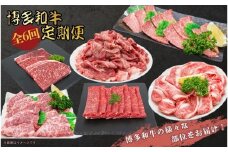 博多和牛 厳選定期便全6回
