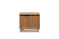 大川家具　シューズボックス　光林1100L　幅110cm  靴箱 収納