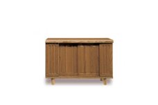 大川家具　シューズボックス　光林1500L　幅150cm  靴箱 収納