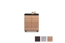 大川家具　シューズボックス　スイートピー800L　幅80cm  靴箱 収納【3色】