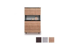 大川家具　シューズボックス　スイートピー1200H　幅120cm  靴箱 収納【3色】