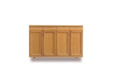 大川家具　シューズボックス　やぐら1600Lタモ　幅160cm  靴箱 収納【3材質】