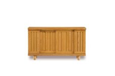 大川家具　シューズボックス　和光1600L　幅160cm  靴箱 収納
