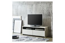テレビボード  【リノア 120】 ヒッコリーホワイト
