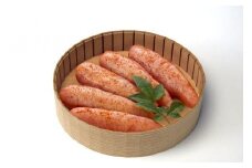 博多ふくいちの炙り辛子明太子220ｇ（紙桶入り）