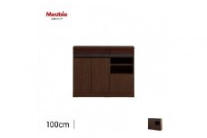 サイドボード 100cm シーン ブラウン 【モーブル／大川家具】