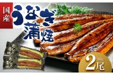 うなぎ蒲焼（国産鰻 200g×2尾）