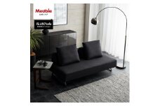 ミゲル ソファ 180cm 3人掛け チャコールブラック【モーブル】【大川家具】