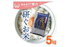 AF-018　福岡県産元気つくし【研ぐお米】5kg