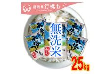 AF-009　福岡県産元気つくし【無洗米】25kg