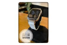 CN-009_Apple Watch専用シルバー925製チャーム_sevenstone(Diamond)&ラバーバンド