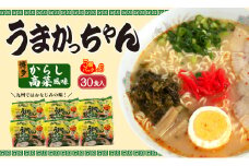 CE-061_うまかっちゃん 博多からし高菜風味（５袋×６） ３０食セット