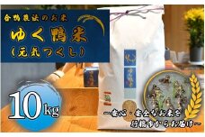 CB-003_合鴨農法のお米「ゆく鴨米」（元気つくし）10ｋｇ～安心･安全なお米を行橋市からお届け