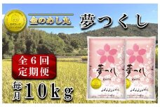 CE-096_【定期便６回】令和７年米　金のめし丸夢つくし　１０kg（５kg×２袋）を６回お届け（計６０ｋｇ）