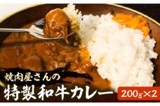 焼肉屋さんの特製和牛カレー  200g× 2個 【平壌屋】《豊前市》肉 お肉 カレー [VAH051]