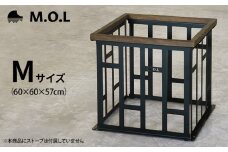 M.O.L ストーブガード M MOL-X402 ブラック （対応機種：トヨトミ KR/KS） 《豊前市》【ミナトワークス】 キャンプ キャンプ用品 ギア アウトドア [VBZ016]